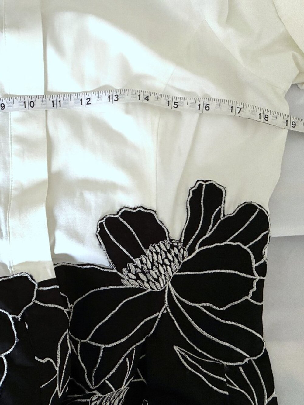 Rickie Freeman for Teri Jon Floral-embroidered Shirtdress - Picture 13 of 13